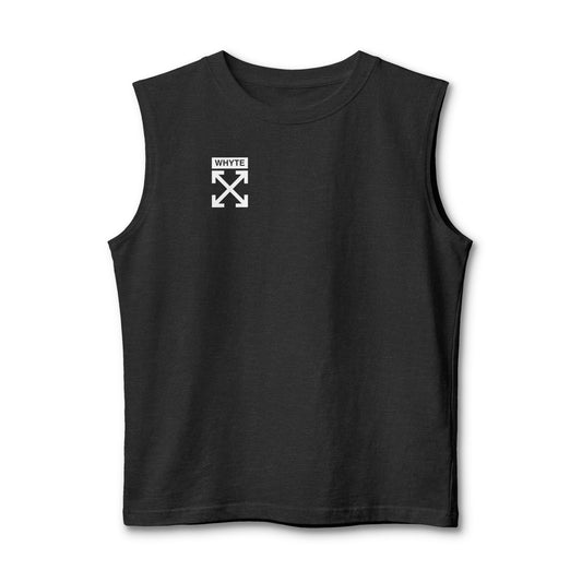 Whyte Arrow Muscle Tank — Graphic Sleeveless Streetwear