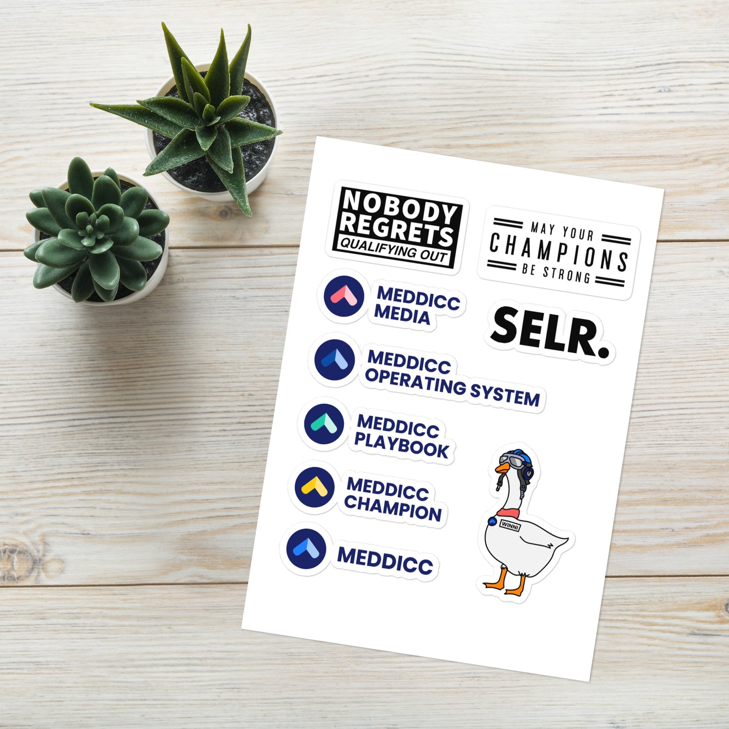 MEDDICC Stickers