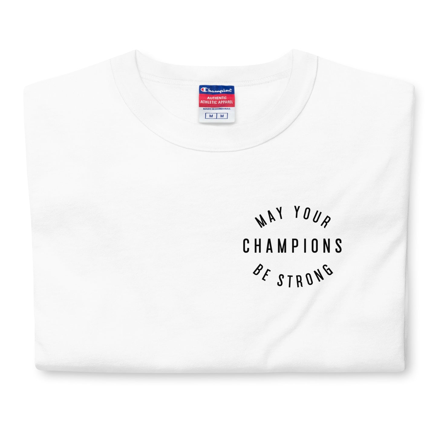 MEDDICC x Champion - May your Champions be Strong 💪 T-Shirt