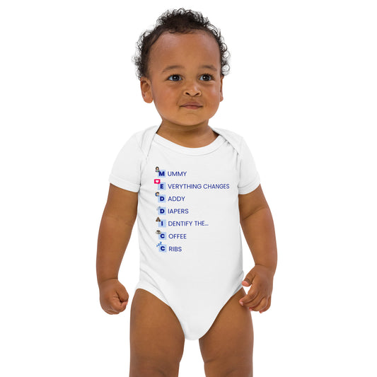 MEDDICC Organic cotton baby bodysuit