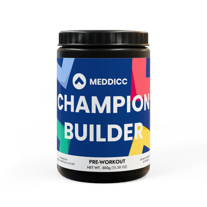 MEDDICC Champion Builder - Pre-Workout Supplement, Watermelon (300g, 10.58oz)