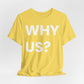 White Crewneck T‑Shirt — Classic Unisex Jersey Tee