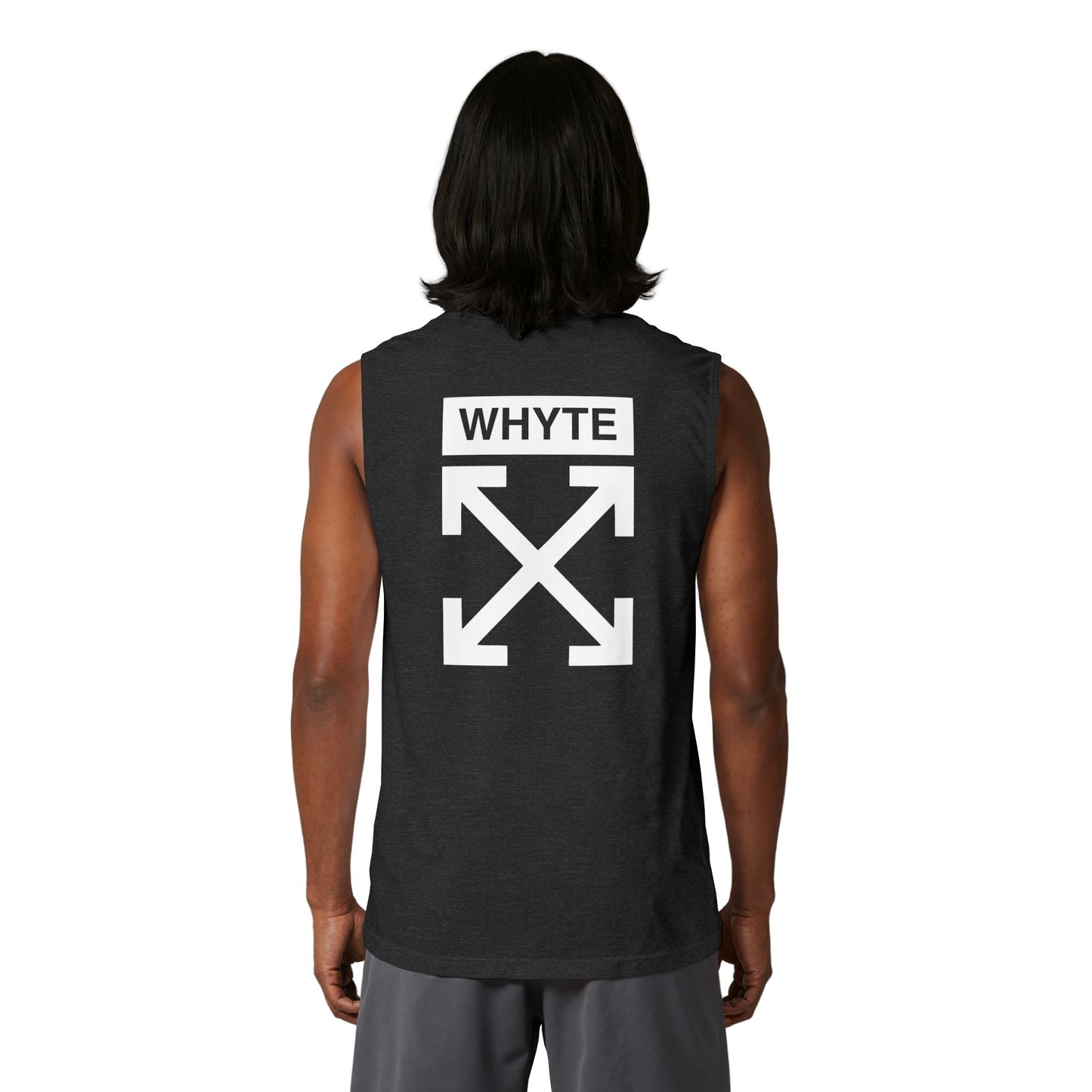 Whyte Arrow Muscle Tank — Graphic Sleeveless Streetwear