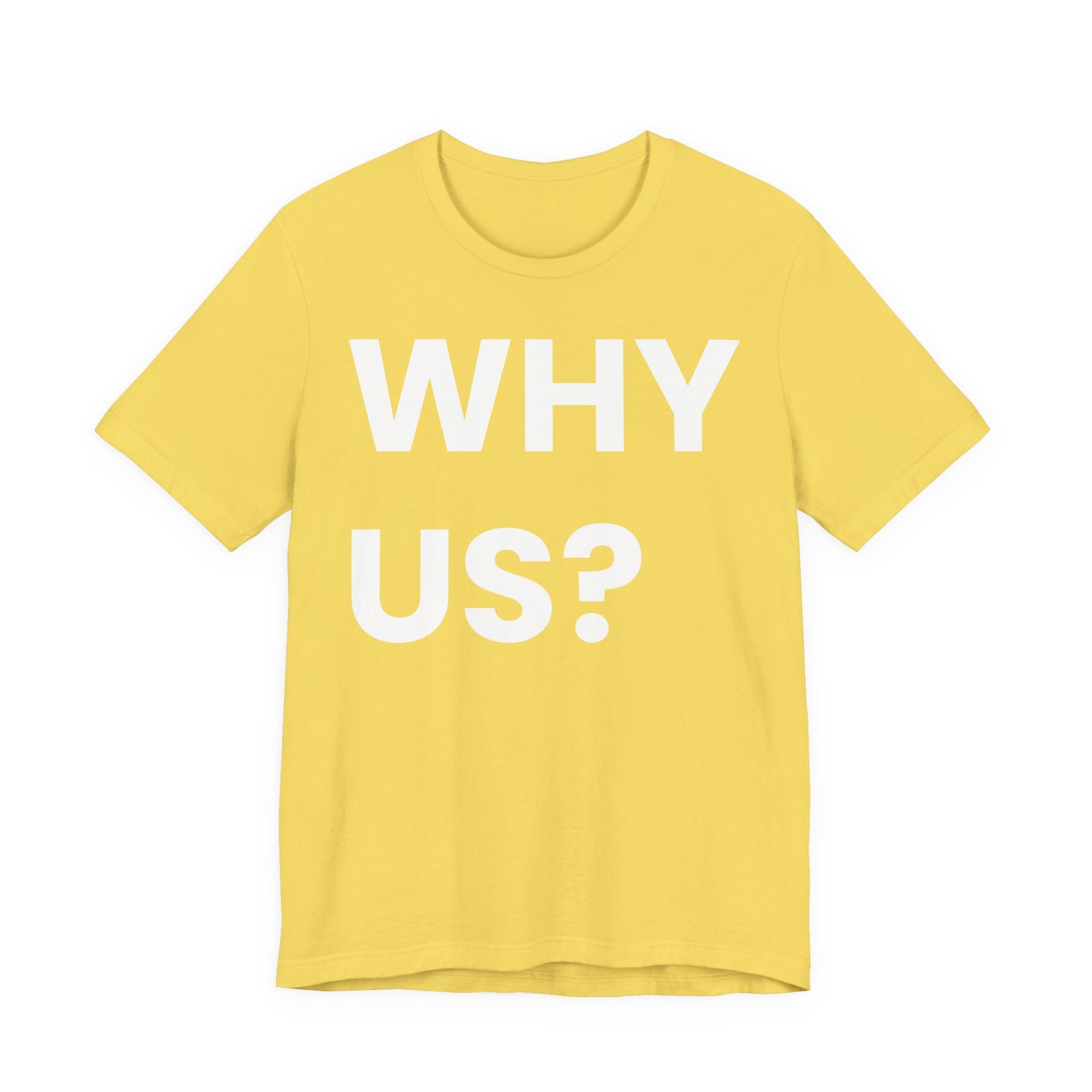 White Crewneck T‑Shirt — Classic Unisex Jersey Tee