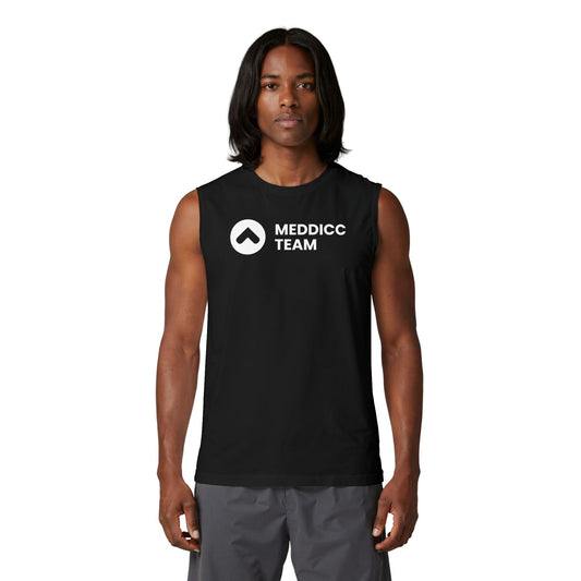 Muscle Tank — MEDDICC Team Logo Performance Sleeveless Top