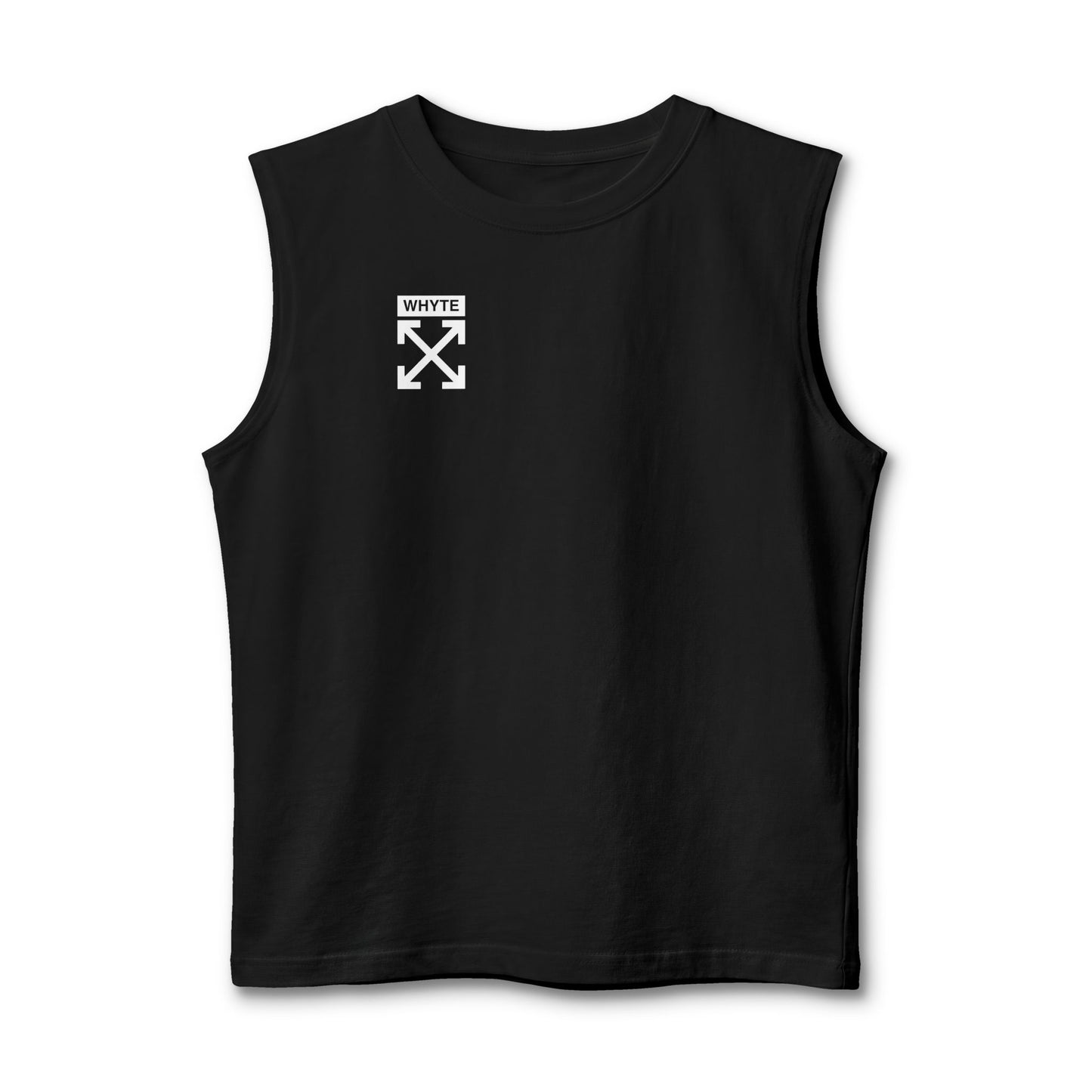 Whyte Arrow Muscle Tank — Graphic Sleeveless Streetwear