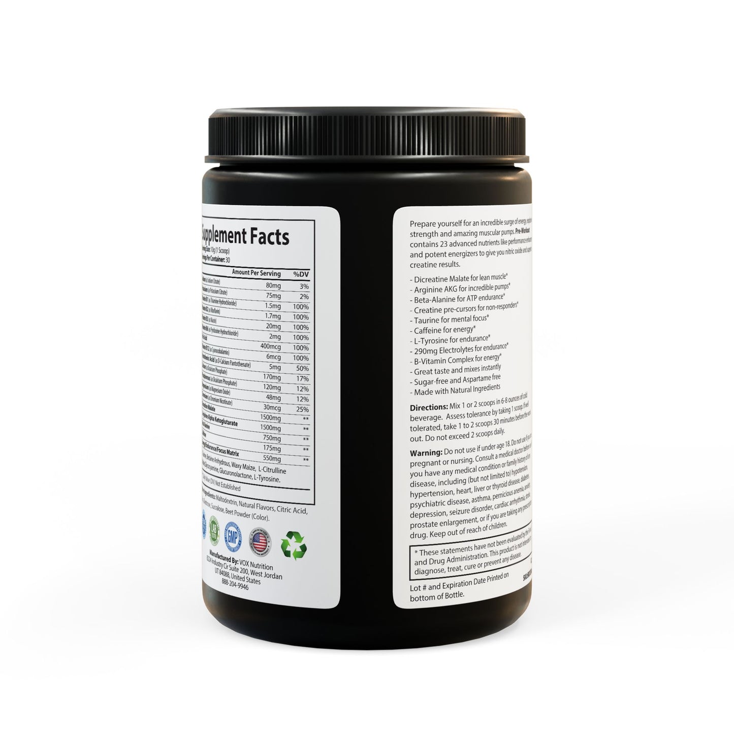 MEDDICC Champion Builder - Pre-Workout Supplement, Watermelon (300g, 10.58oz)